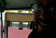 El Vago en un Tuc tuc desde Antigua, Guatemala