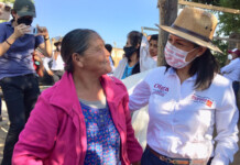 Por el bien de todos primero los pobres en Salvador Escalante: Olga Véjar