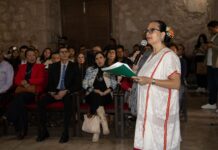 Parastoo Anita Mesri explicó marco legal para las autonomías de los pueblos originarios.