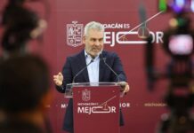 Retirado el 85% de los bloqueos carreteros en Michoacán: Bedolla