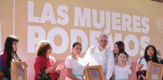 Mujeres conducen el rumbo de Michoacán y de México: Bedolla entrega la Presea Eréndira 2026