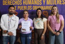 Mireya Aguilar González impulsa capacitación sobre derechos humanos para mujeres de pueblos originarios en Coeneo, Michoacán