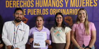 Mireya Aguilar González impulsa capacitación sobre derechos humanos para mujeres de pueblos originarios en Coeneo, Michoacán