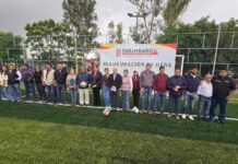 Celebra Carlos Estrada recuperación de espacios públicos en beneficio de las familias de Tarímbaro