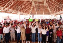 En Tierra Caliente, Fabiola Alanís activa comités en respaldo a la presidenta Claudia Sheinbaum y en defensa de la soberanía nacional