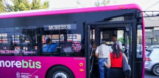Obra de Morebús privilegia el paso del transporte público