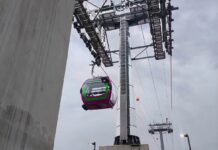 Teleférico de Uruapan reanuda operaciones tras concluir labores de mantenimiento