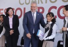 Certeza al magisterio y becas a 848 mil alumnos logran cuarto año completo de clases: Bedolla