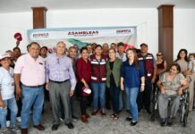 Desde Sahuayo, Celeste Ascencio llama a fortalecer la organización del pueblo para defender la Transformación y la soberanía nacional
