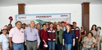Desde Sahuayo, Celeste Ascencio llama a fortalecer la organización del pueblo para defender la Transformación y la soberanía nacional