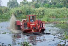 Se consolida el rescate del lago de Pátzcuaro; concluyen obras en el canal de Erongarícuaro: Bedolla