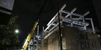 Obras del teleférico y Morebús con maquinaria pesada en la zona del Obelisco terminarán en agosto: Bedolla