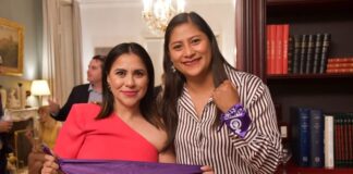 Celeste Ascencio refrenda compromiso con los derechos de las mujeres tras encuentro con Olimpia Coral