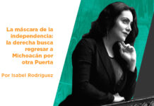La máscara de la independencia: la derecha busca regresar a Michoacán por otra Puerta