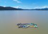Gobierno de Bedolla consolida siembra histórica de 321 mil peces en el lago de Pátzcuaro