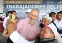 Destaca Bedolla el trabajo de 40 comunidades indígenas en la recuperación del lago de Pátzcuaro