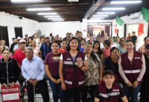 Celeste Ascencio fortalece diálogo territorial con mujeres de Tacámbaro en asamblea por la soberanía y la transformación