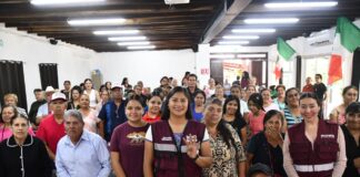 Celeste Ascencio fortalece diálogo territorial con mujeres de Tacámbaro en asamblea por la soberanía y la transformación