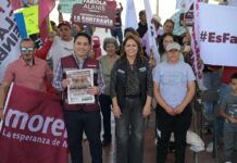 En Zacapu, Morena refrenda unidad y respaldo a Claudia Sheinbaum: Fabiola Alanís