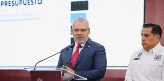 Michoacán destina más de 5 mil 800 mdp a seguridad y se ubica en 4° lugar nacional