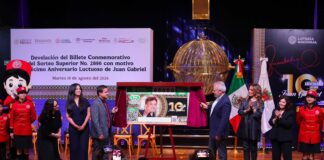Juan Gabriel, el amor eterno de México en la Lotería Nacional: Bedolla