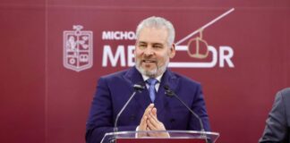 Obras del Morebús continuarán sin afectación a los árboles, ratifica Bedolla