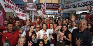 Fabiola Alanís fortalece la articulación territorial de Morena en Michoacán