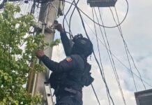 Aseguran SSP y fuerzas federales 12 cámaras parásitas en Apatzingán