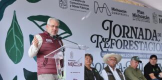 Avanza compromiso ambiental del Morebús con la plantación de 2 mil 500 árboles