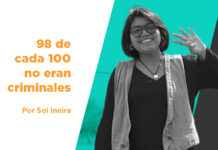 98 de cada 100 no eran criminales