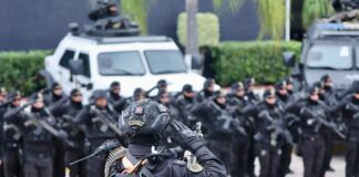 Destaca Bedolla estado de fuerza del nuevo Grupo de Operaciones Especiales de la Guardia Civil
