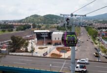 Primera fase del teleférico de Morelia conectará del Estadio Morelos al obelisco en minutos: Bedolla