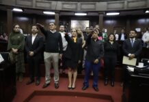 Congreso del Estado toma protesta a sindica y dos regidores del municipio de Chavinda