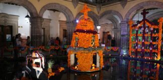 Urandén lleva sus manantiales al Altar de Día de Muertos del Poder Judicial: una ofrenda a la vida, la memoria y la cultura purépecha