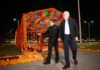 Con altares de Día de Muertos, honra Bedolla memoria de elementos caídos de la Guardia Civil